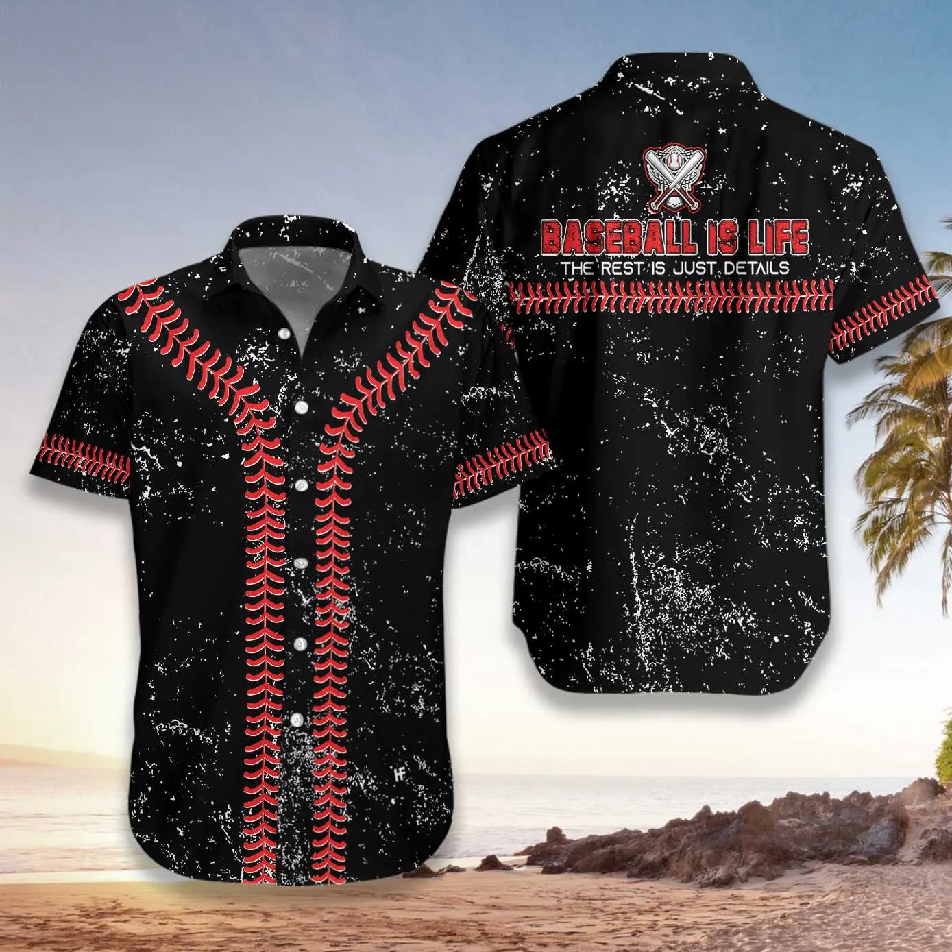 Baseball Is Everything Hawaiian Shirt, Baseball Is Life Aloha Shirt Summer For Men, Best Gift For Summer, Husband, Boyfriend