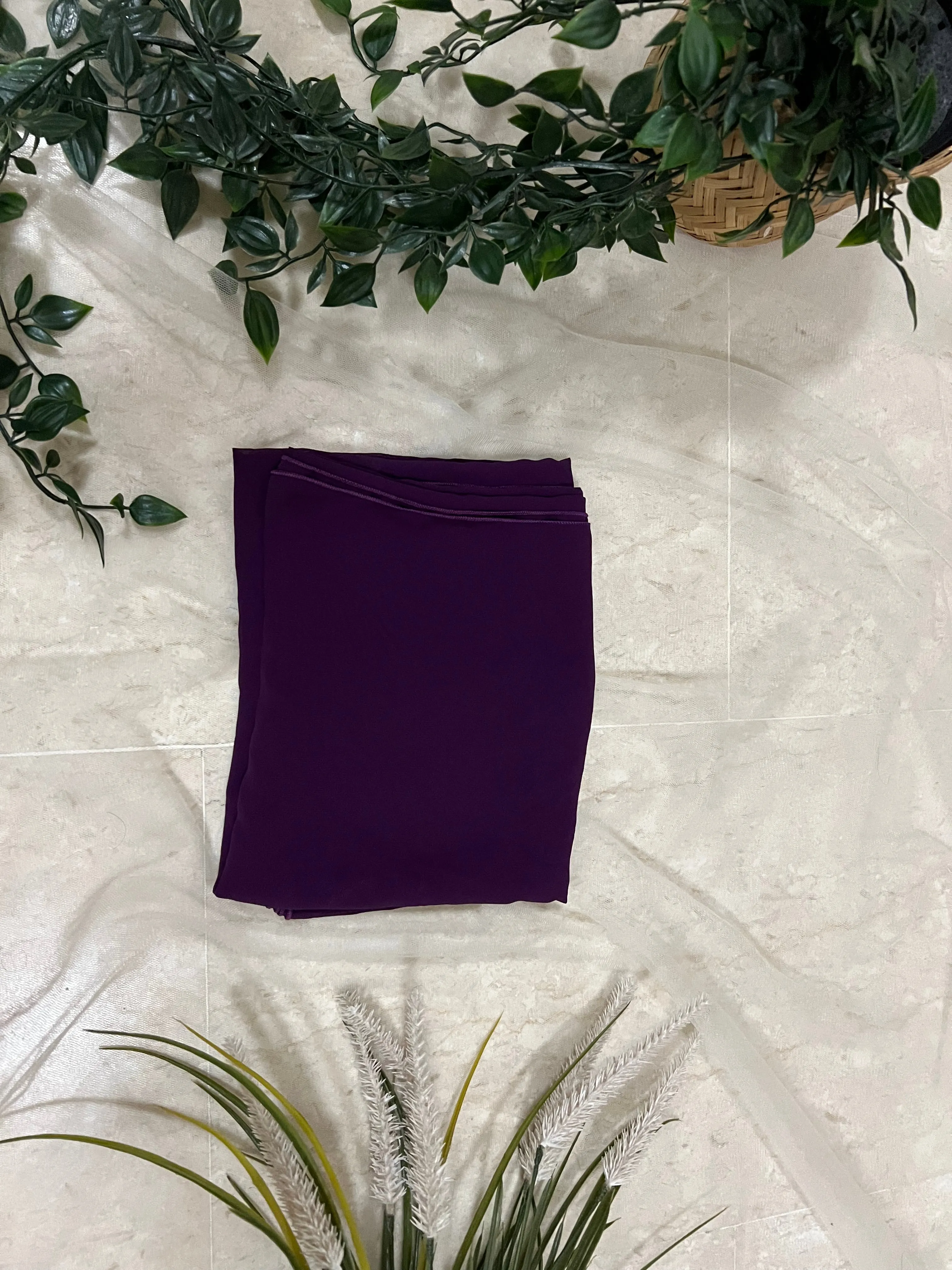 Basic Chiffon Shawls