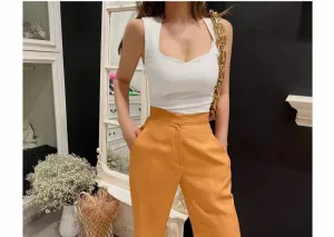 Basic Essential Sweetheart Top