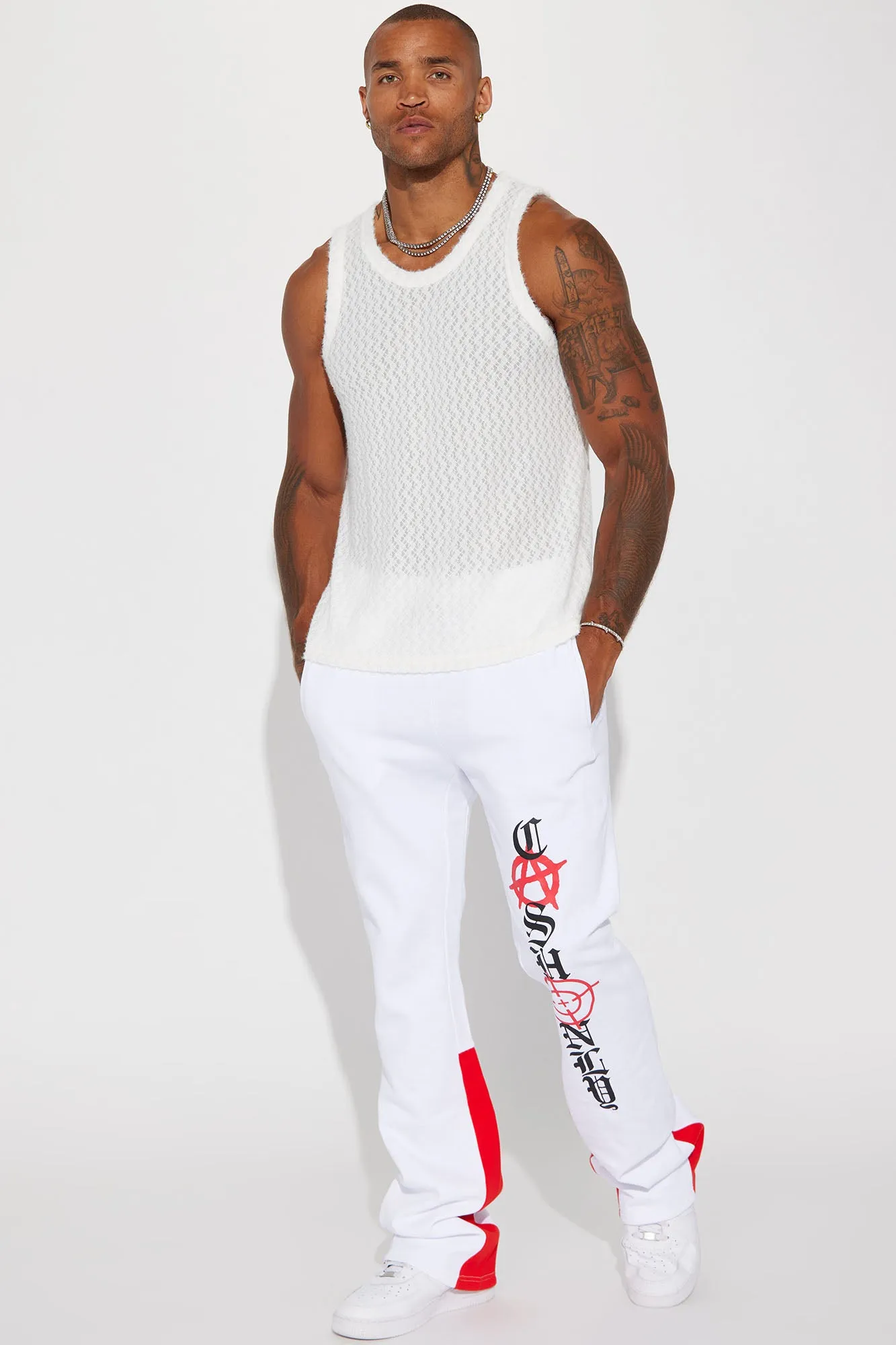 Beach Bum Comfy Tank - White
