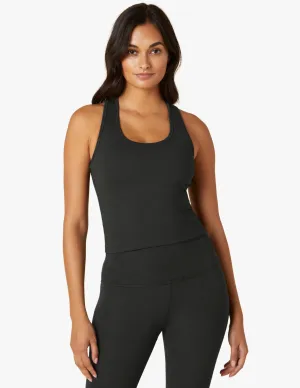 Beyond Yoga -Heather Rib Racerback Flash Tank