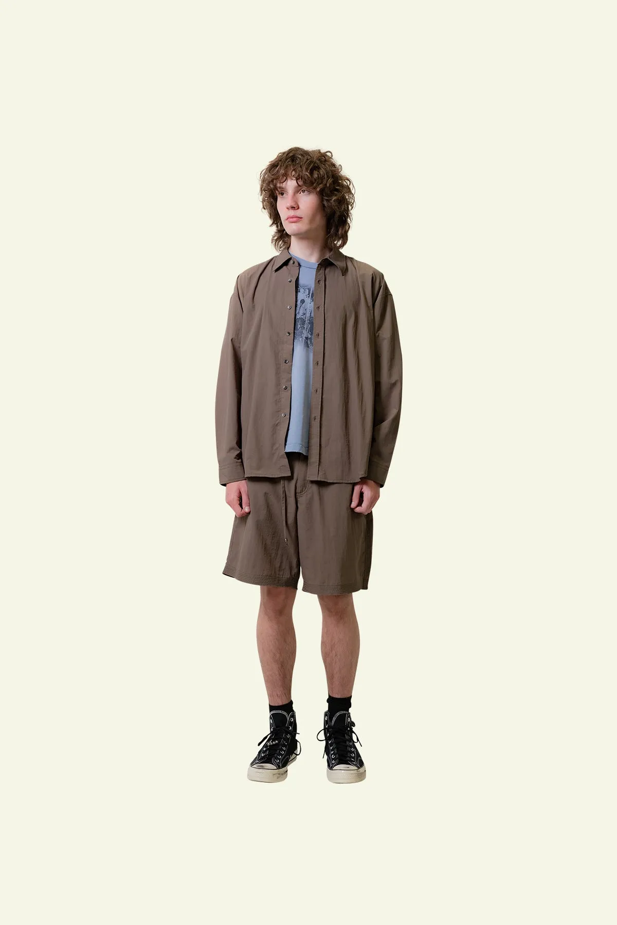 Big L/S Shirt -  Fawn