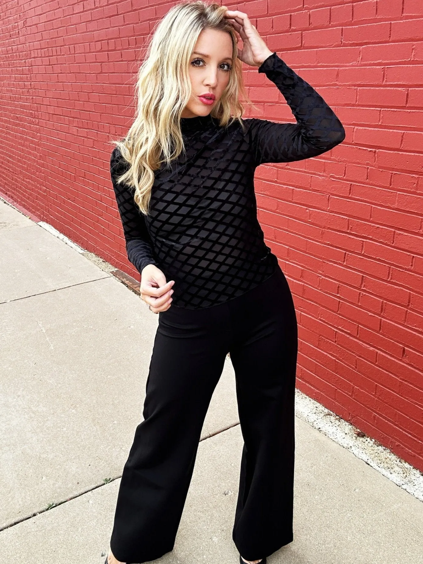 Bishop   Young Spence Burnout Top