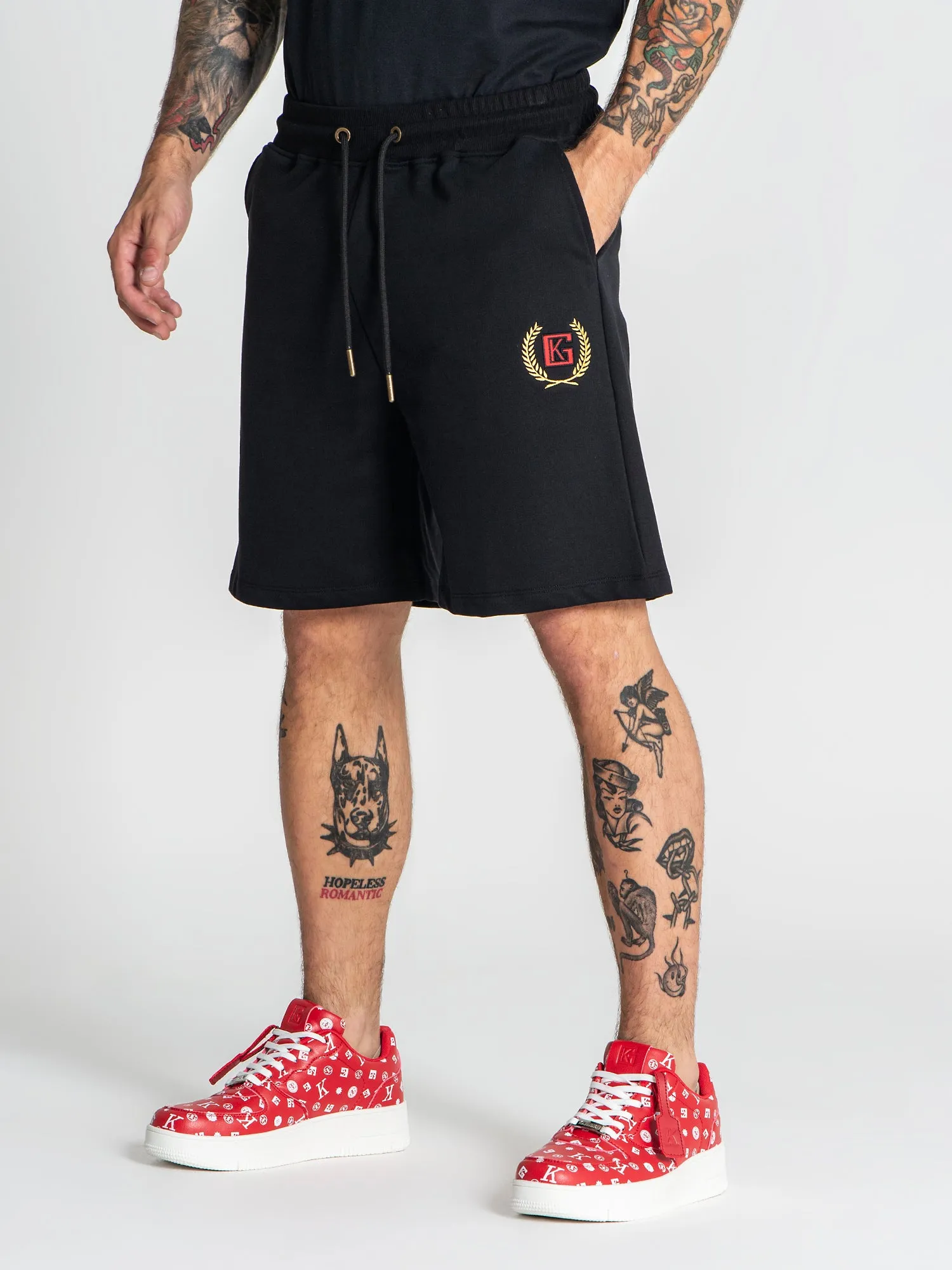 Black Retro Shorts