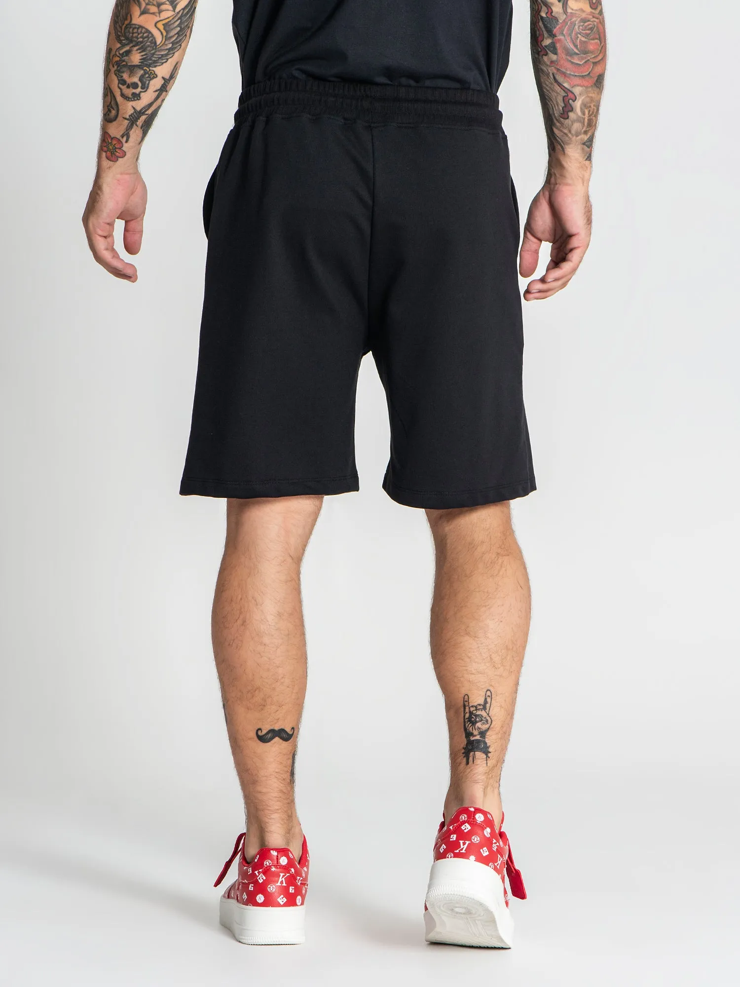 Black Retro Shorts