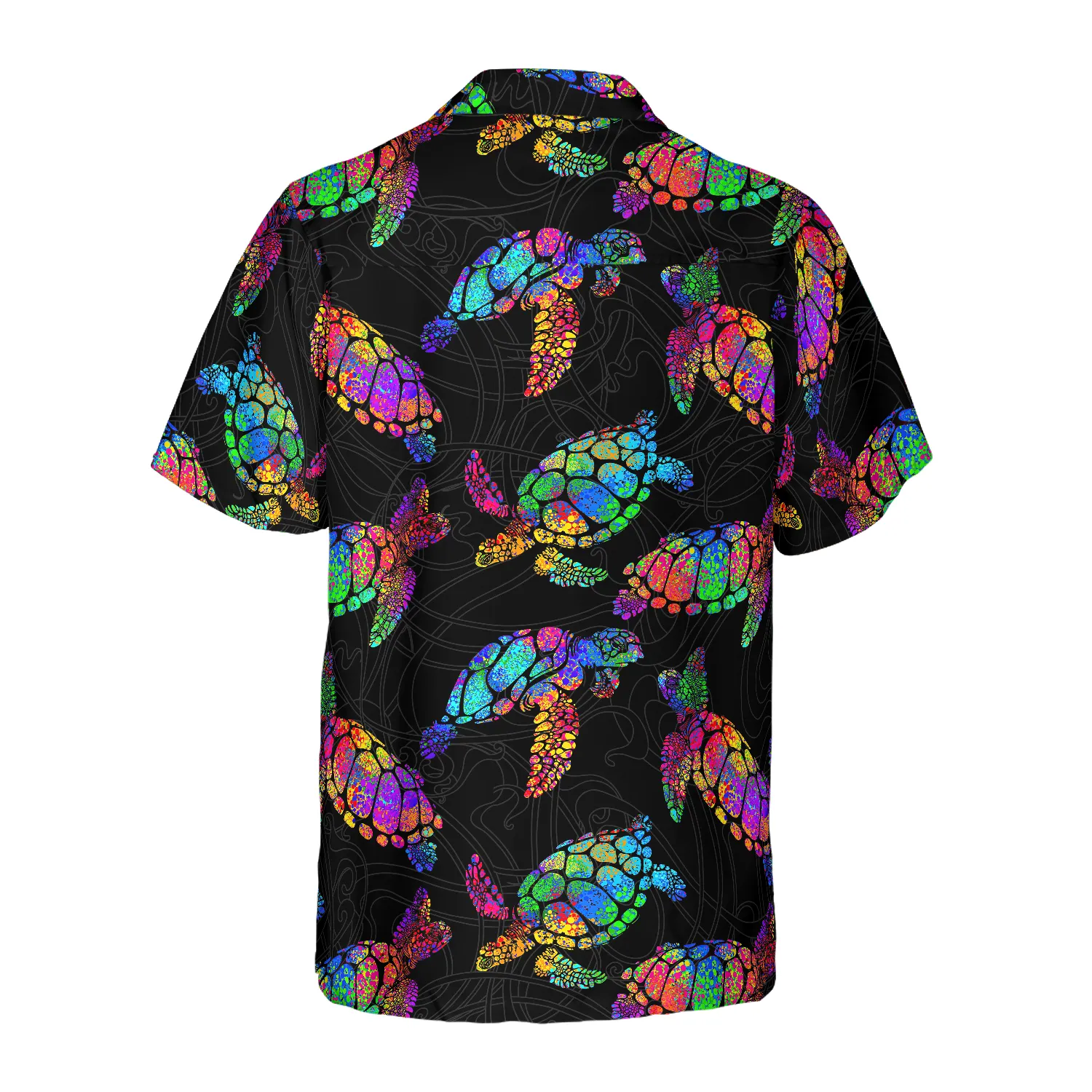 Boho Style Sea turtle Hawaiian Shirt, Best Gift For Husband, Wife, Boyfriend, Girlfriend, Friend, Family