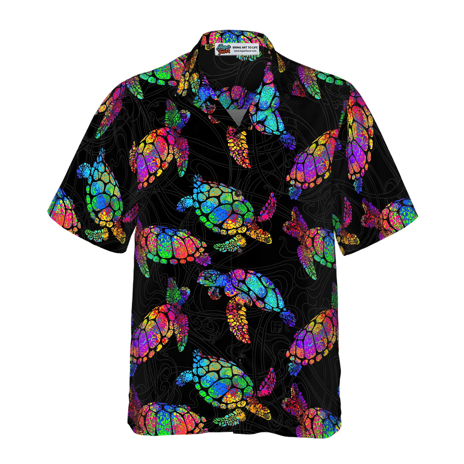 Boho Style Sea turtle Hawaiian Shirt, Best Gift For Husband, Wife, Boyfriend, Girlfriend, Friend, Family