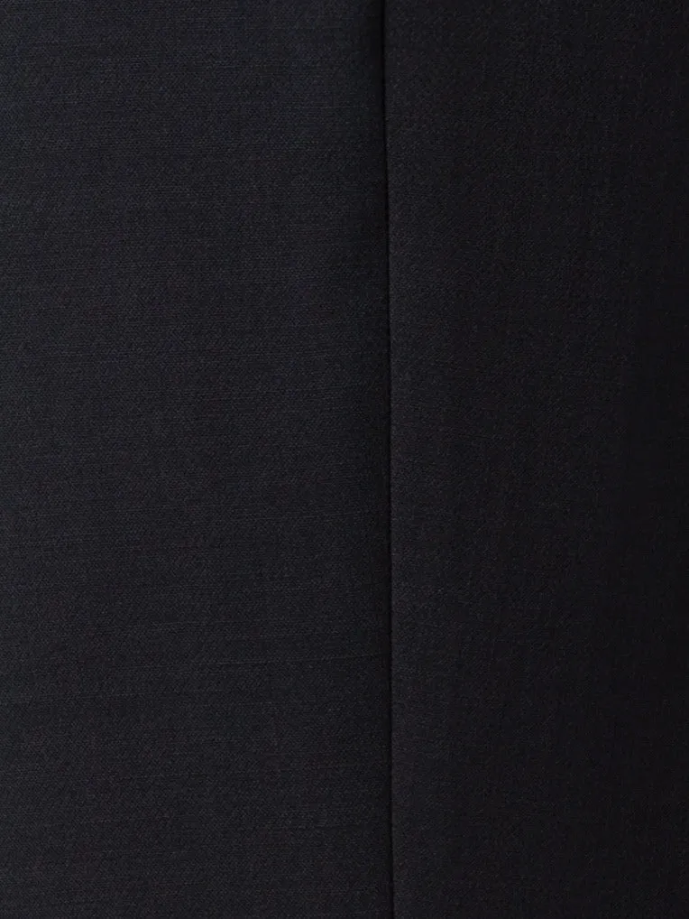Bootcut Wool Double-Face Pants