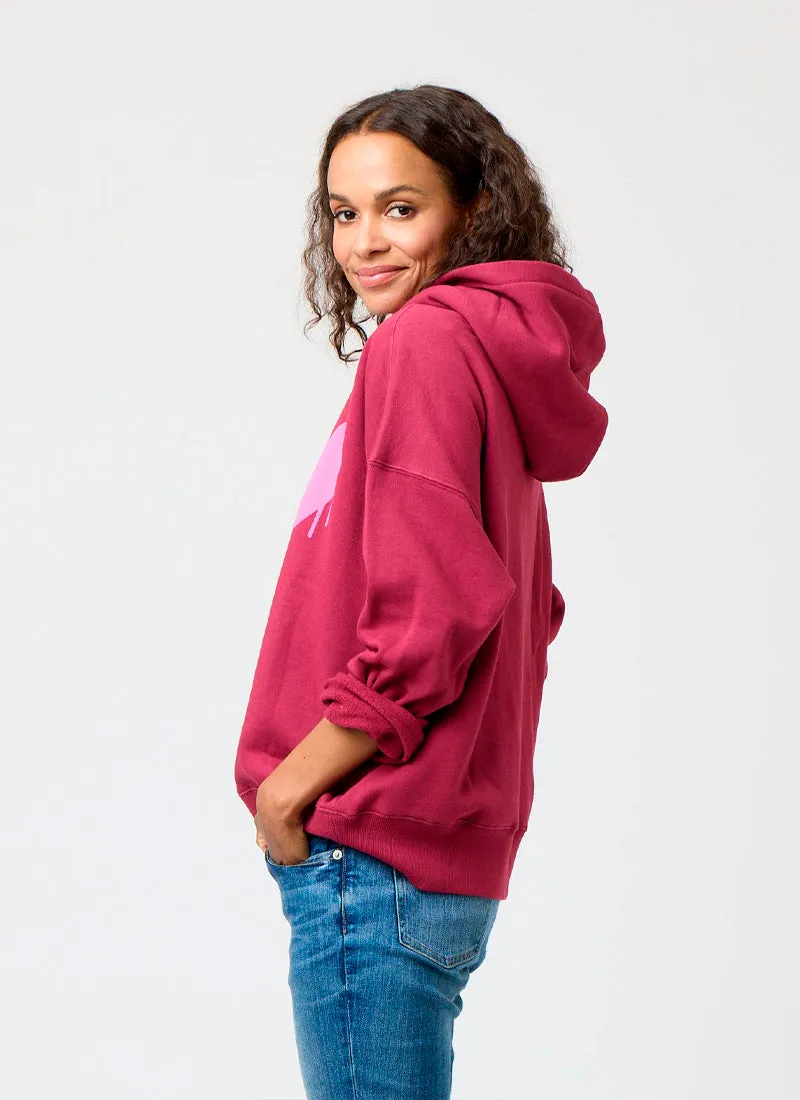 Boyfriend Drippy Heart Hoodie