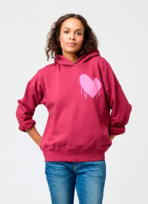 Boyfriend Drippy Heart Hoodie