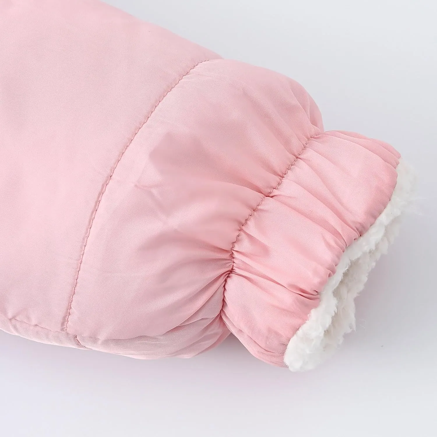 Boys Girls Children Solid Color Ears Cute Pocket Short Cotton Padded Childrens Coat Fancy Toddler Girl Long Coat Clothes