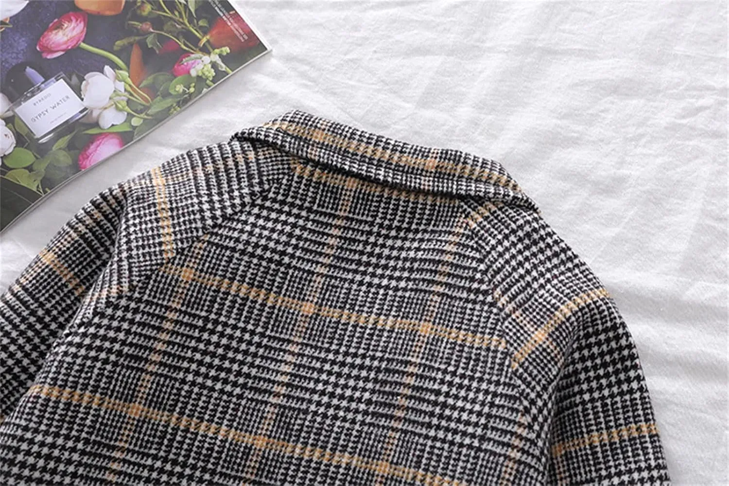 Boys Notch Lapel Double Breasted Long Trench Coat Casual Classic Peacoat Toddler Winter Collar Elegant Large Jacket