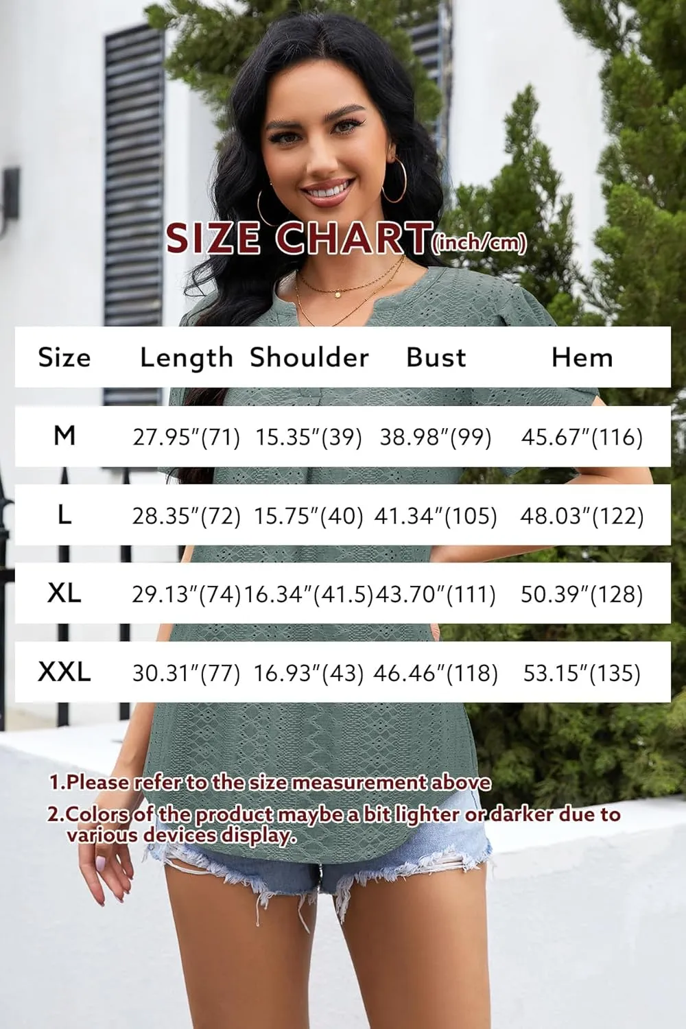 Bulotus Women Summer Casual Short Sleeve T-Shirts V Neck Tops Short Sleeve Loose Fit Tunic Blouses