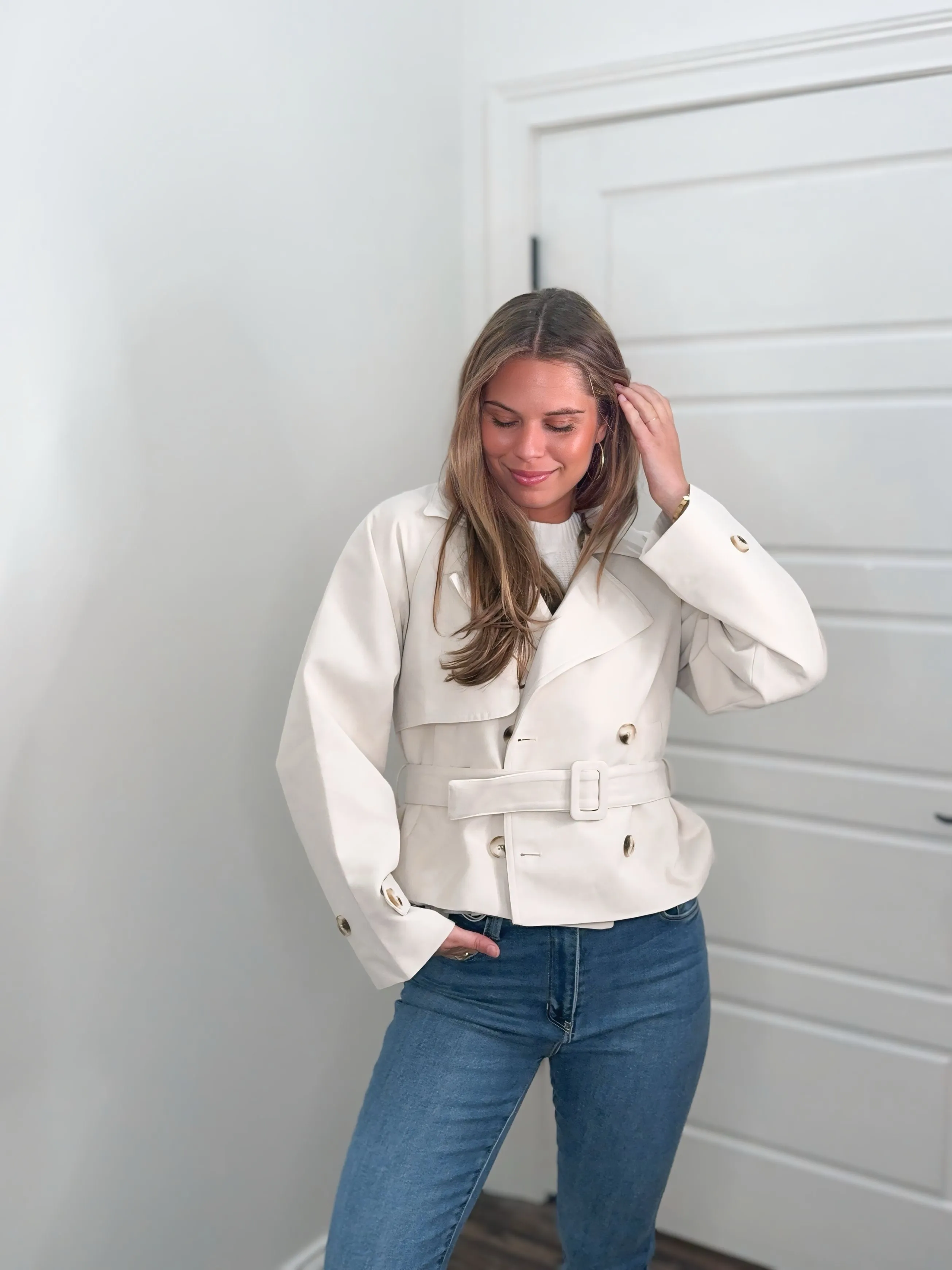 Café Couture Trench Coat