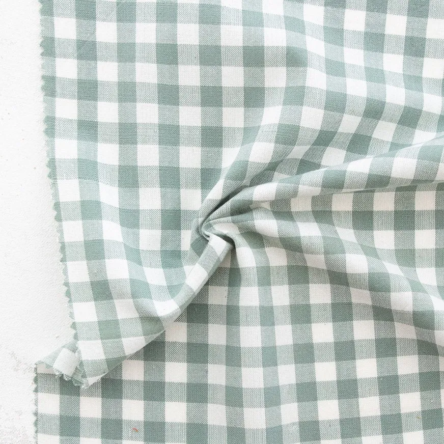 Camp Gingham in Granite  | Fableism Supply Co