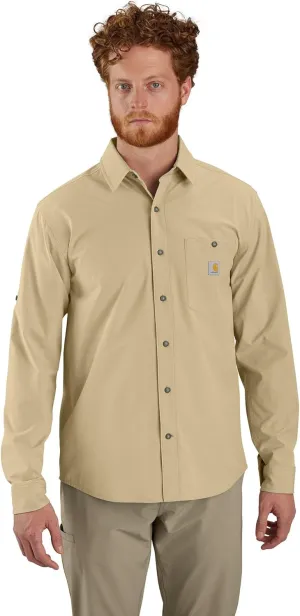 Carhartt Men's Force Sun Defender Relaxed Fit Lightweight Long-Sleeve Shirt