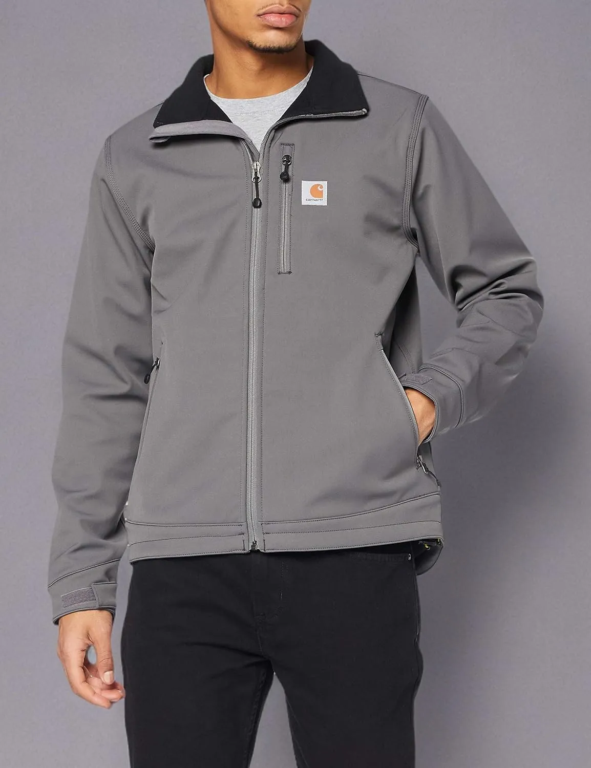 Carhartt Men's Rain Defender Relaxed Fit Heavyweight Softshell Jacket