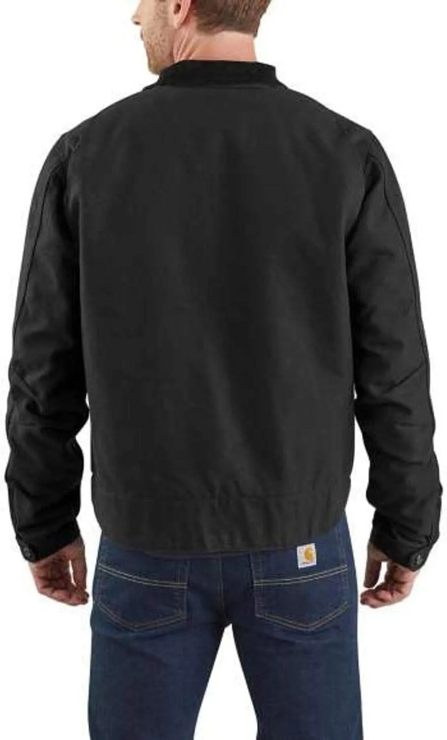 Carhartt Men's Relaxed Fit Duck BlanketLined Detroit Jacket