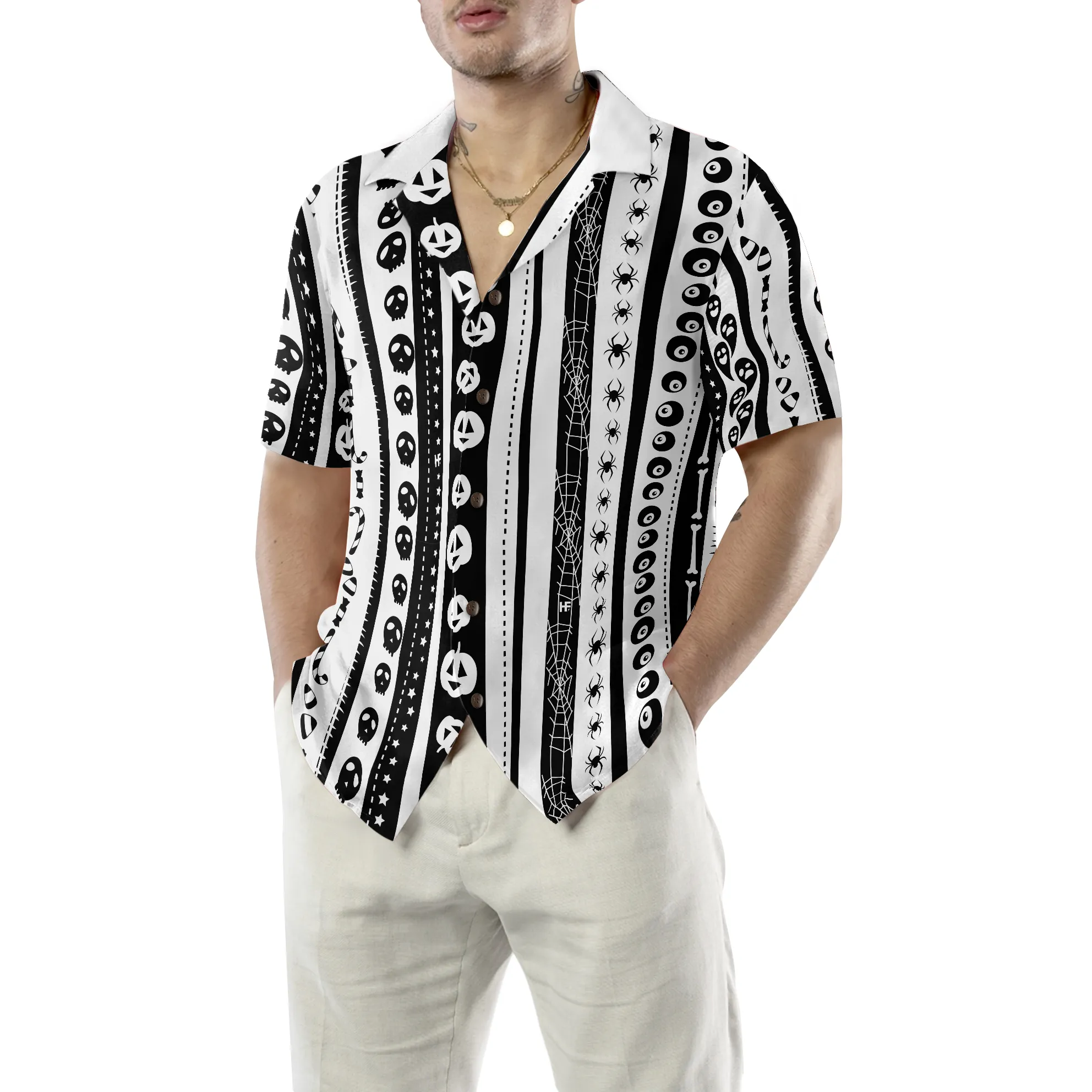 Casual Halloween Shirt Hawaiian Shirt, Best Gift For Husband, Wife, Boyfriend, Girlfriend, Friend, Family