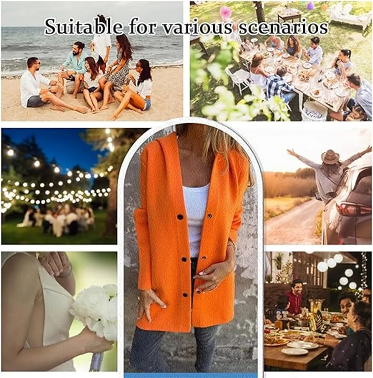 Casual Single Breasted Hooded Jacket,Lapel Neck Long Sleeve Solid Color Trench Coat for Women,Winter Button Up Long Overcoat