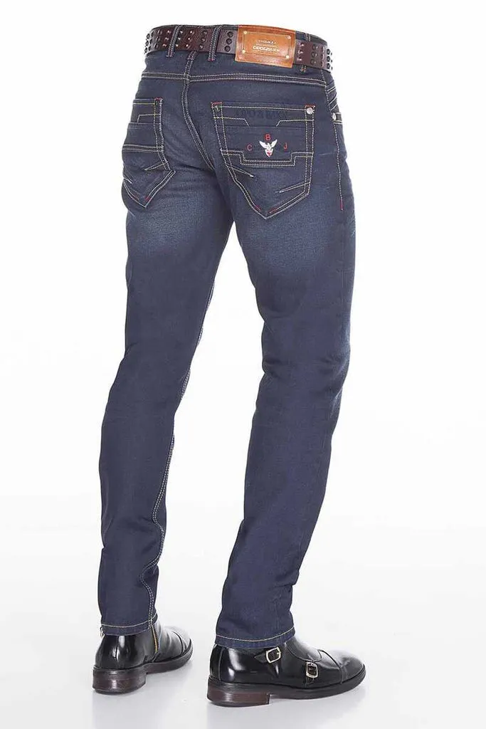 CD381 Classic Cut Extra Comfortable Jean Trousers