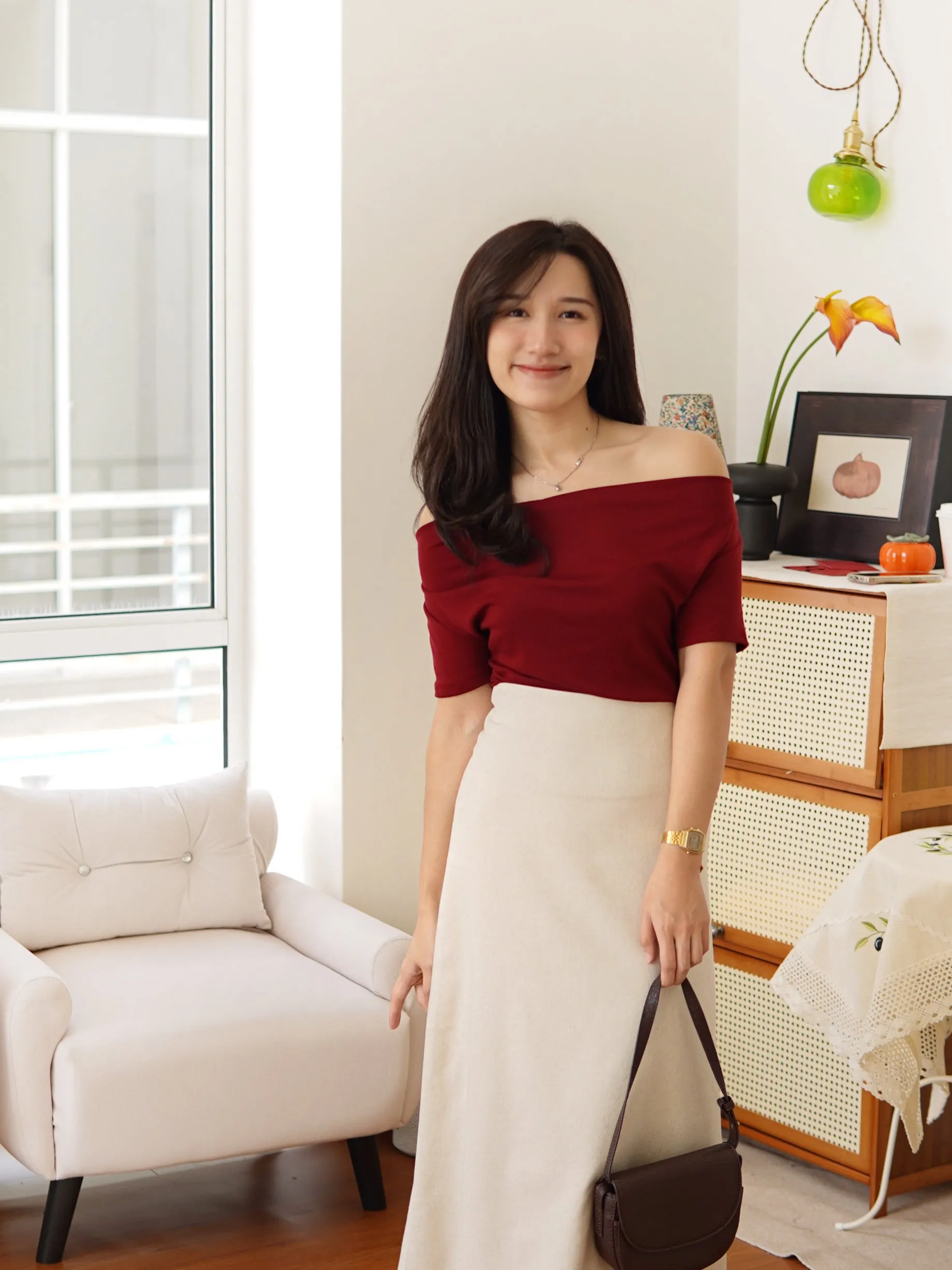 Charlita Ramie Skirt
