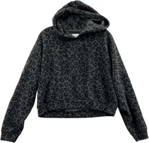 Cheetah Hoodie Y2k Oversized Hooded Sweatshirt Women Leopard Print Hoodie Streetwear Vintage 2000s Trendy 2024
