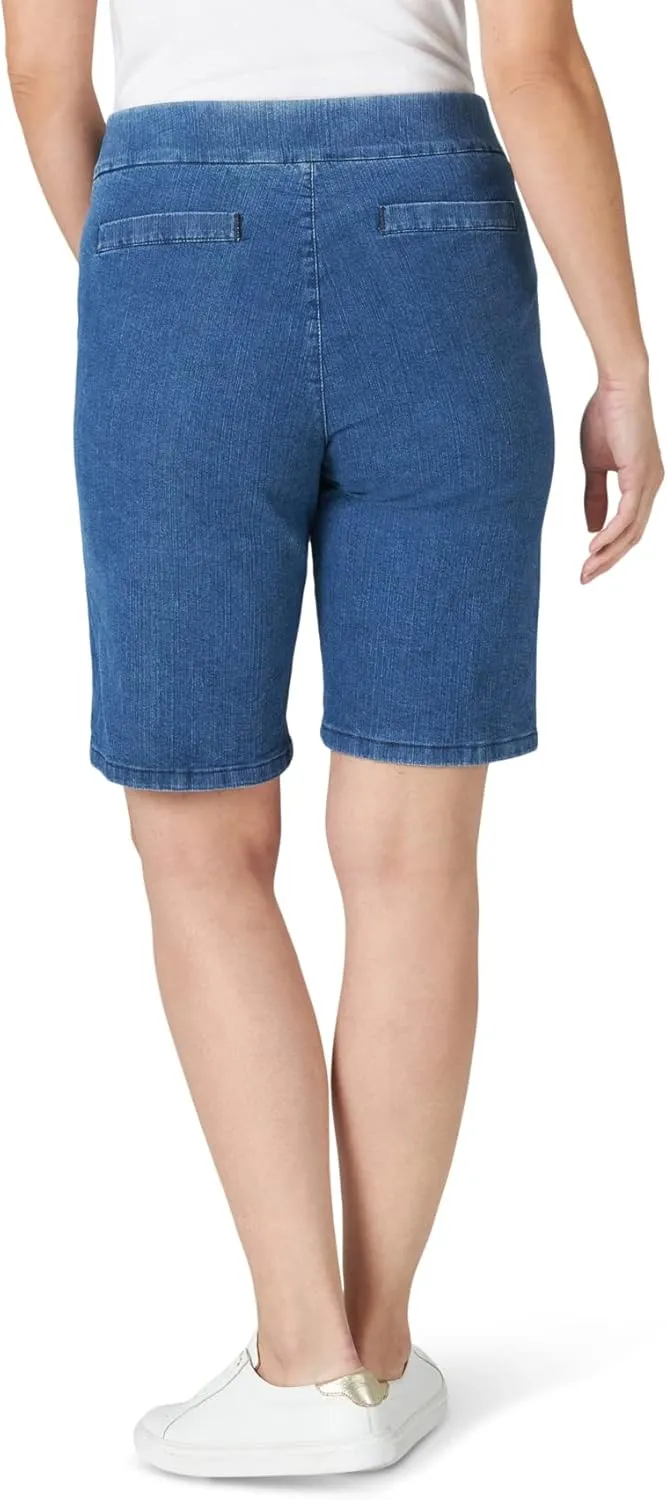 Chic Classic Collection Women's Relaxed Fit Flat Bermuda Short