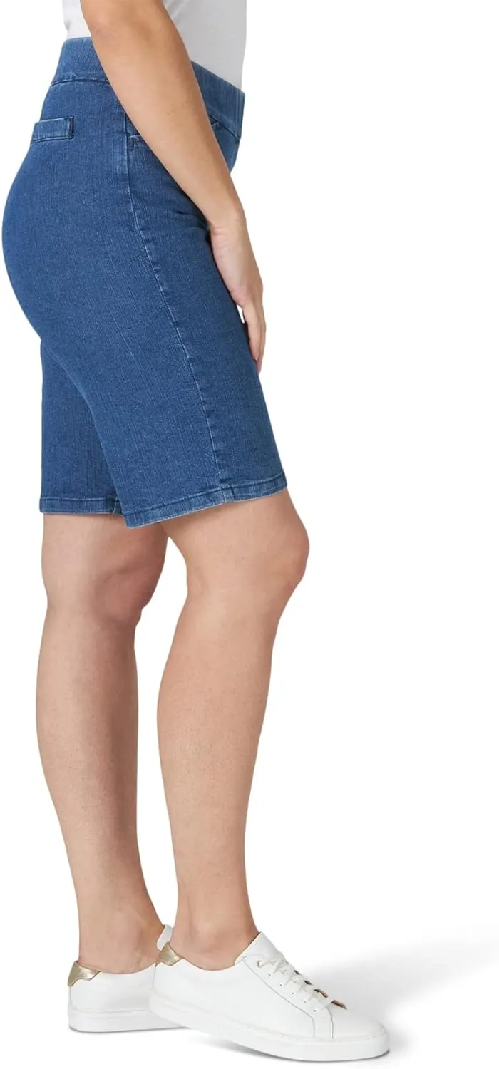 Chic Classic Collection Women's Relaxed Fit Flat Bermuda Short