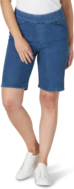 Chic Classic Collection Women's Relaxed Fit Flat Bermuda Short