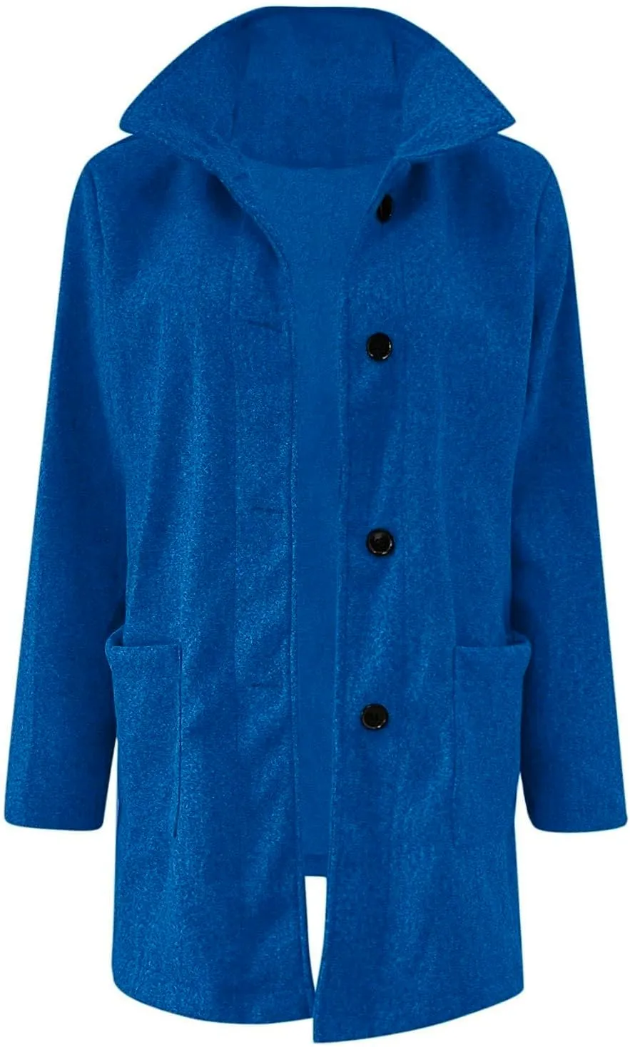ChicCrate Trench Coat Women Long Winter Jackets Casual Classic Overcoat Trendy Peacoat Outerwear