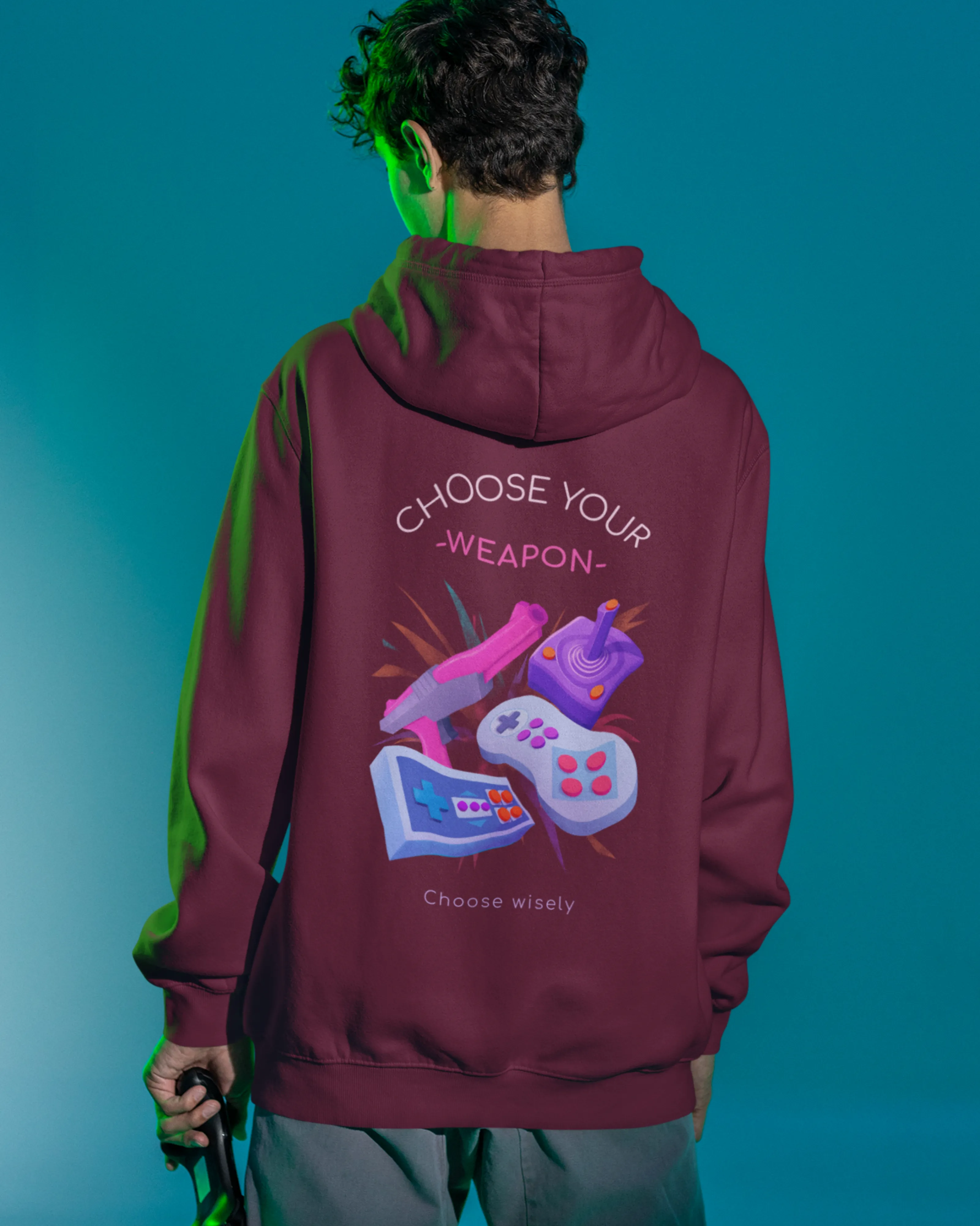Choose Your Weapon - Men's Hoodie