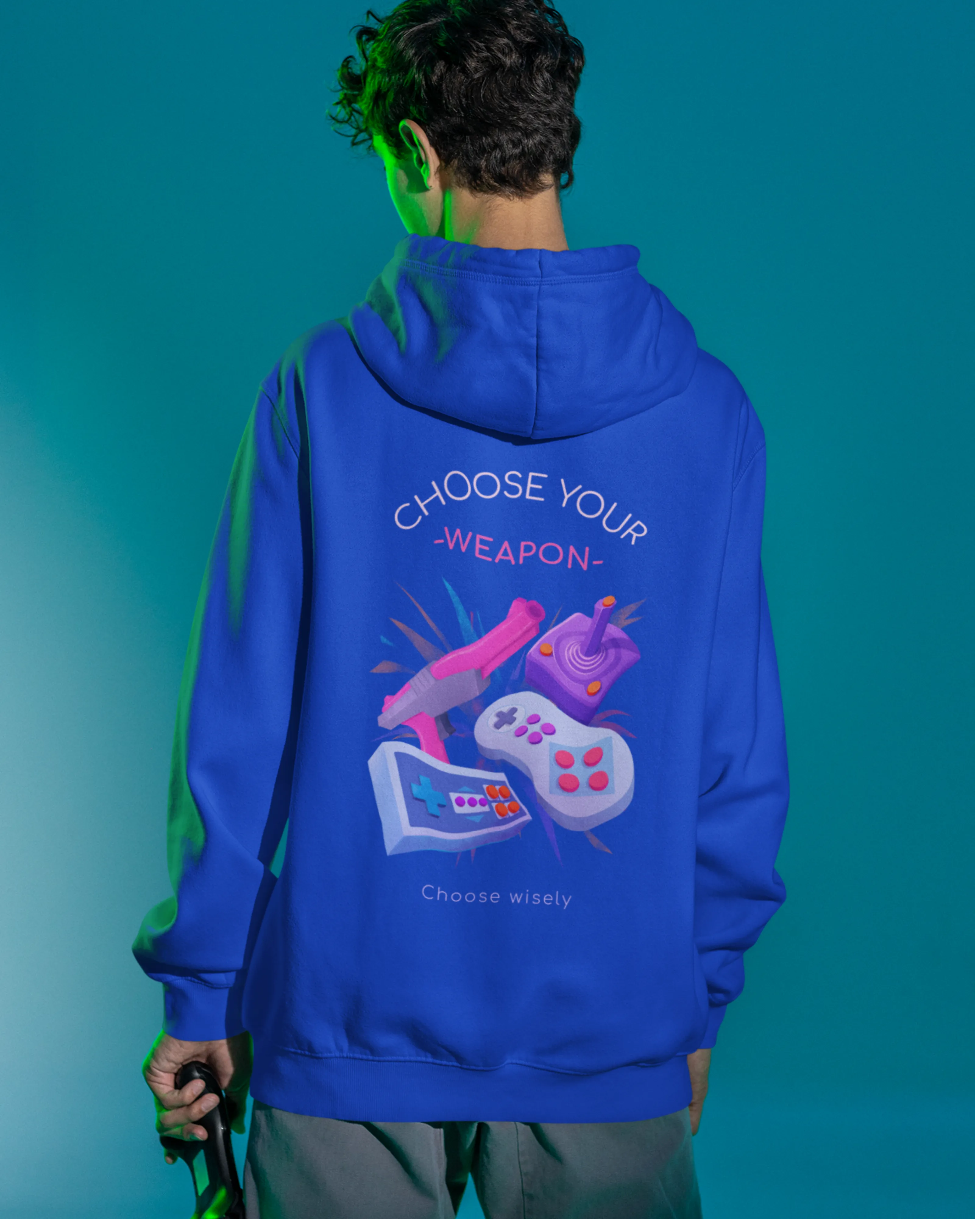 Choose Your Weapon - Men's Hoodie