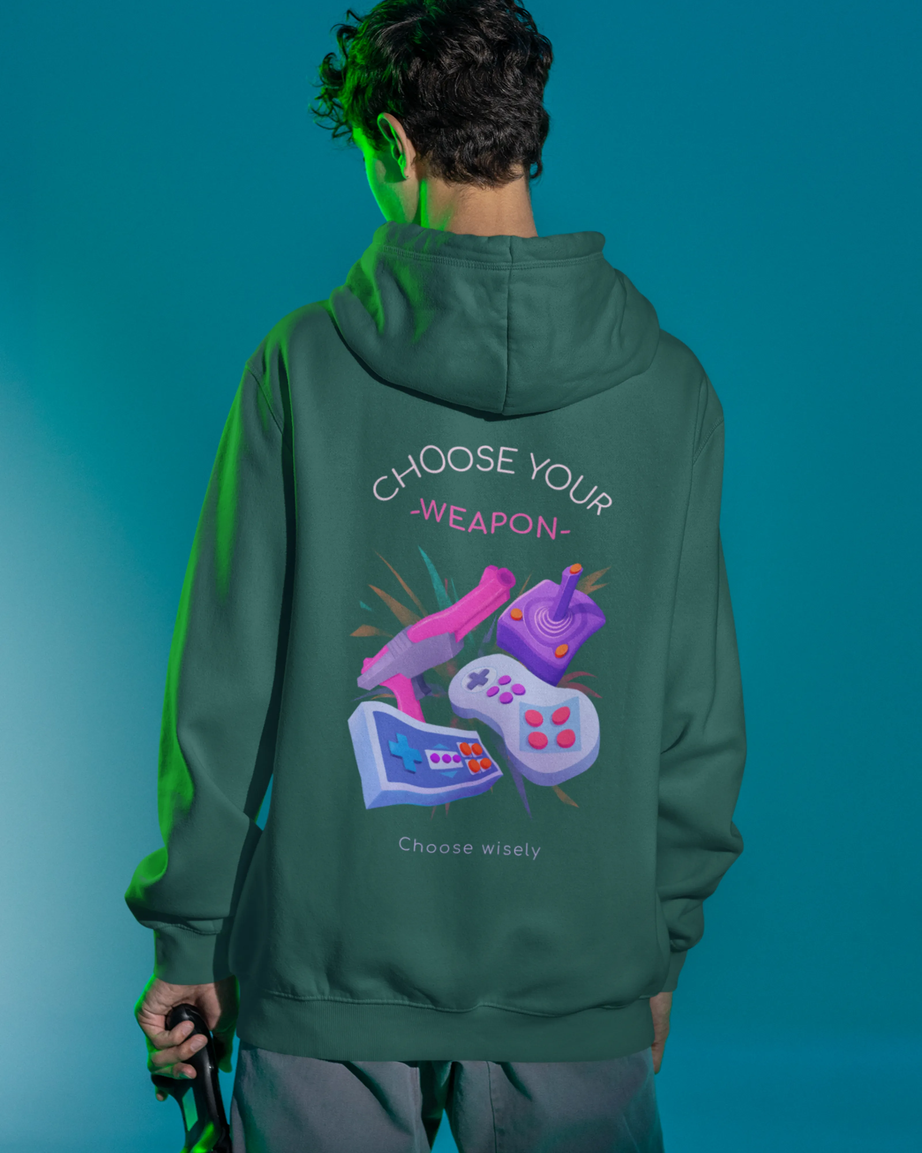 Choose Your Weapon - Men's Hoodie