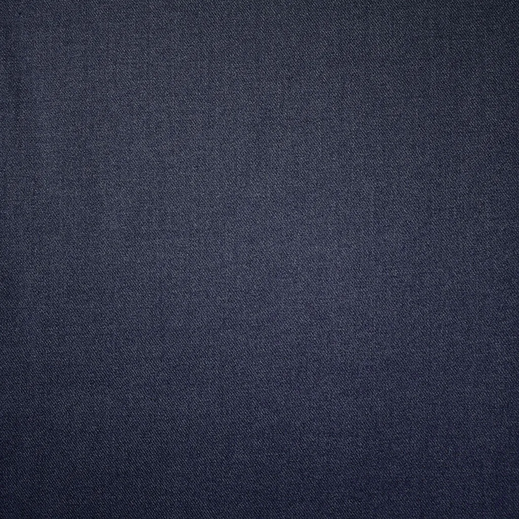 Classic Mid Weight Gabardine Suiting Heather Navy SY