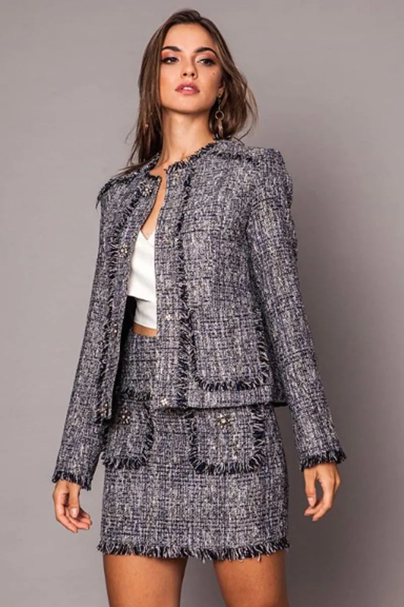 Classic Tweed Skirt