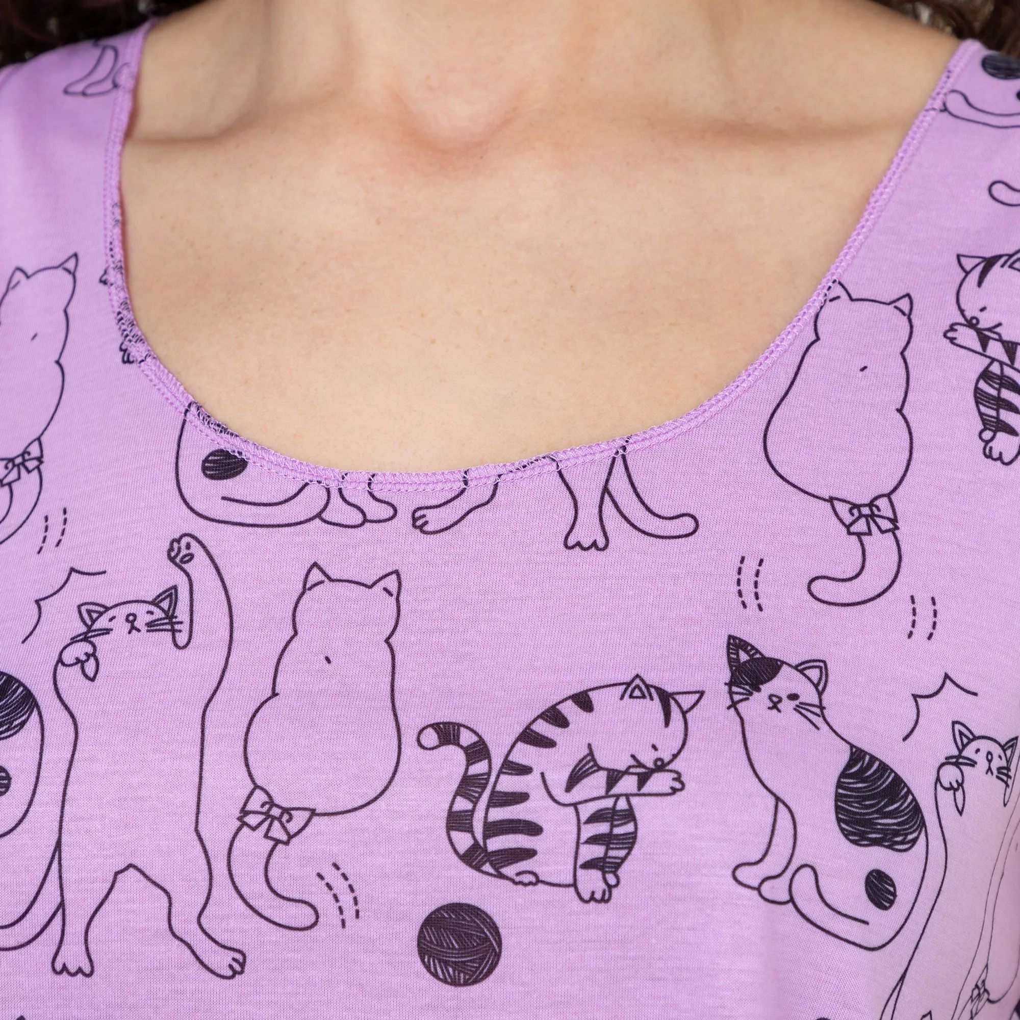 Clever Cat Tank Top