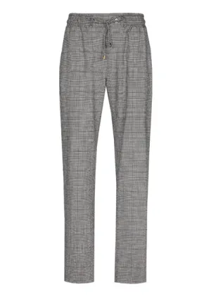 COMFORTABLE PRINCE DE GALLE TROUSERS, NARROW LEG
