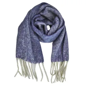 Comfy Polyester Scarf, Blue