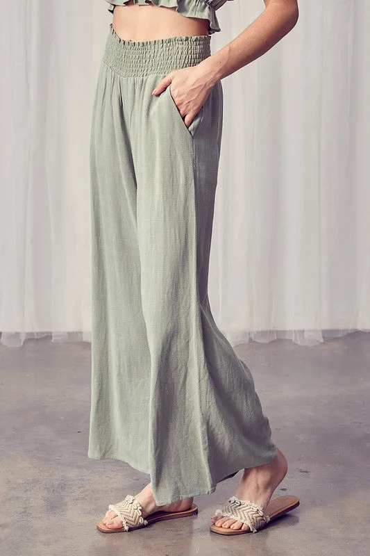 Cotton/Linen Beach Pants