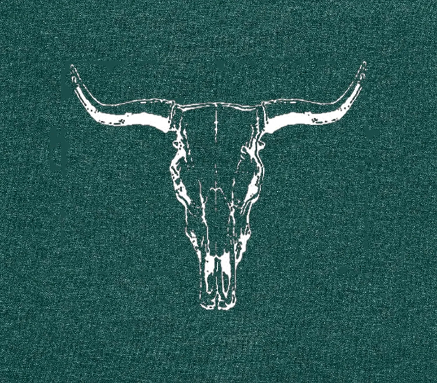 Cow Skull Shirts Women Western Cowgirl Shirts Boho Bull Skull T Shirt Vintage Rodeo Graphic Tee Tops
