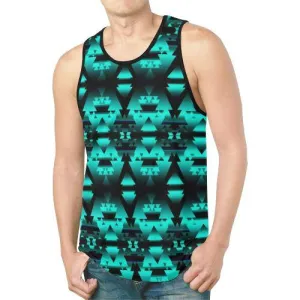 Dark-Deep Lake-Winter-Camp New Tank Top for Men