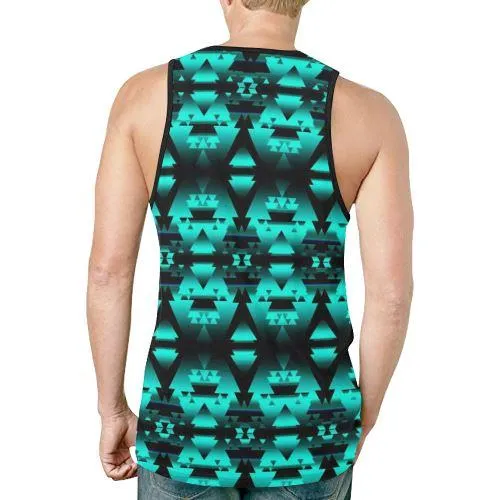 Dark-Deep Lake-Winter-Camp New Tank Top for Men