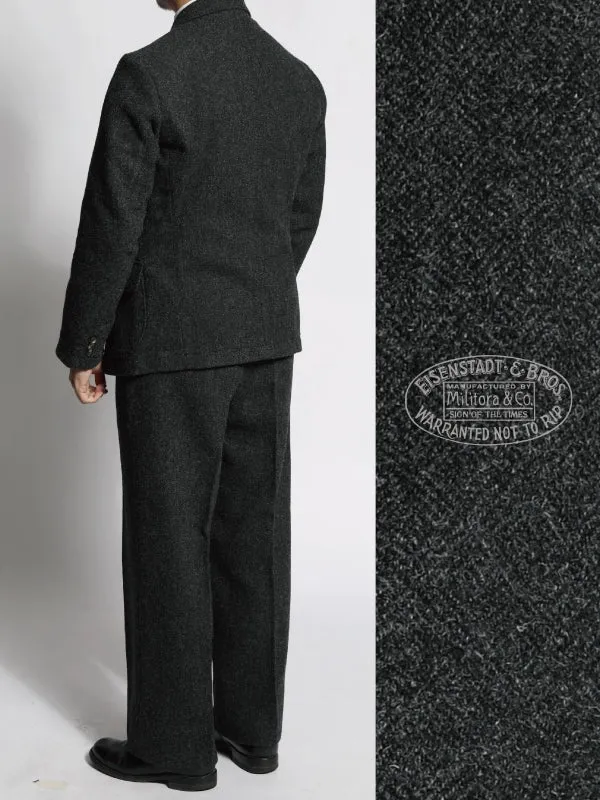 Dark Gray Wool Suit
