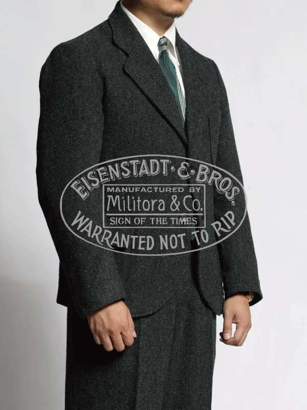 Dark Gray Wool Suit