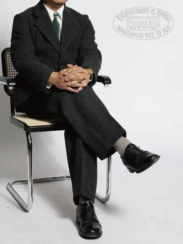 Dark Gray Wool Suit