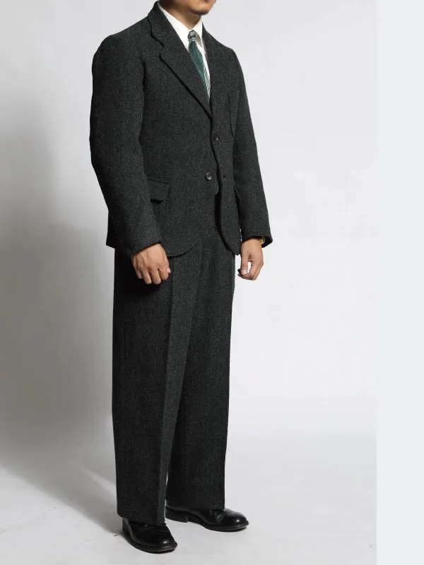 Dark Gray Wool Suit