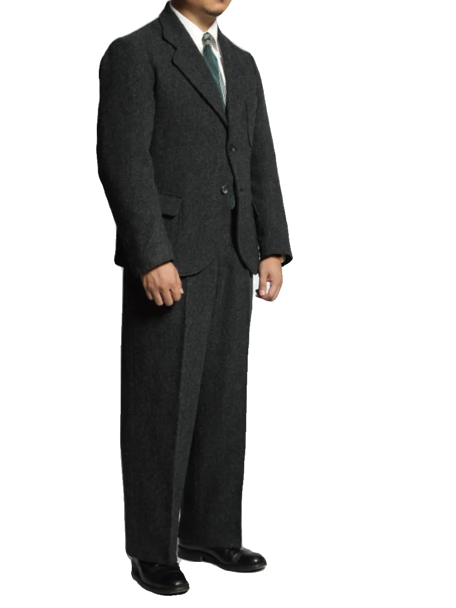 Dark Gray Wool Suit