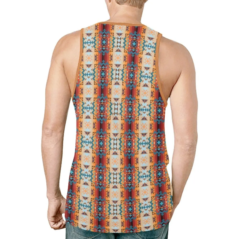 Dark Sandway New Tank Top for Men