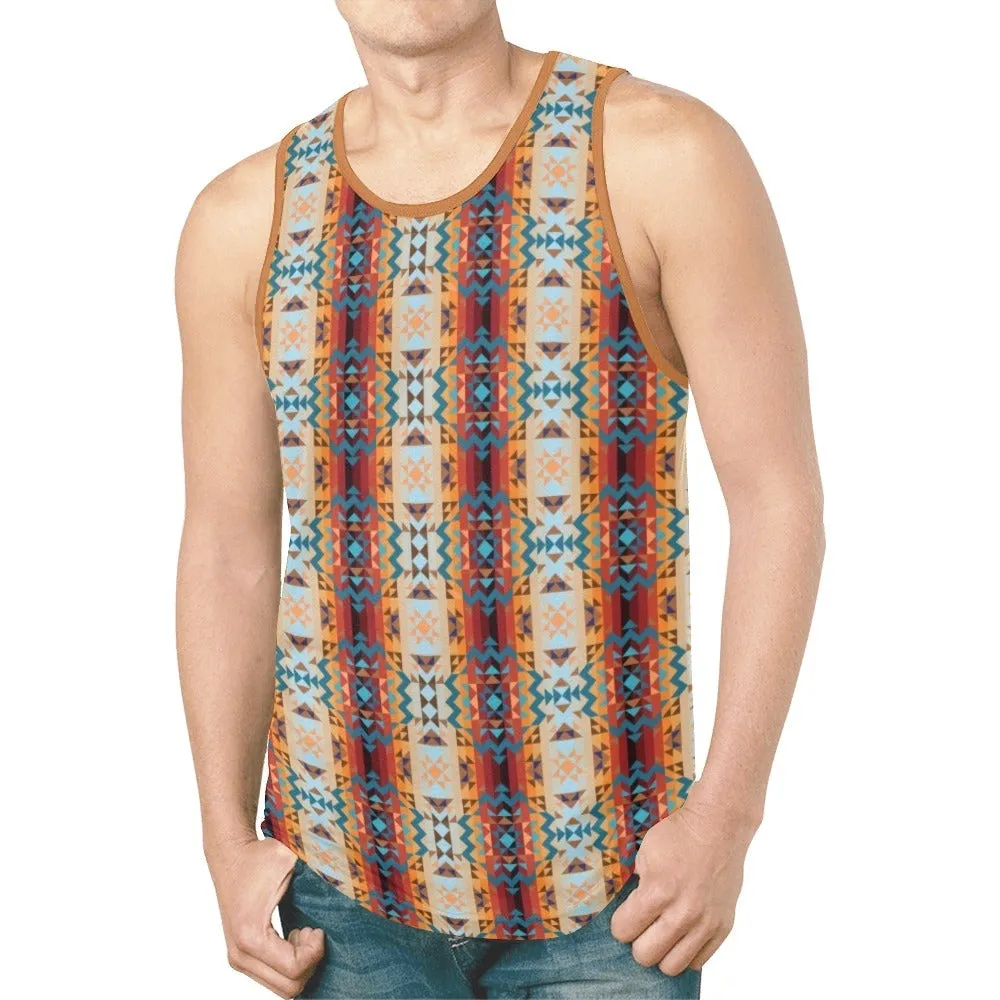 Dark Sandway New Tank Top for Men